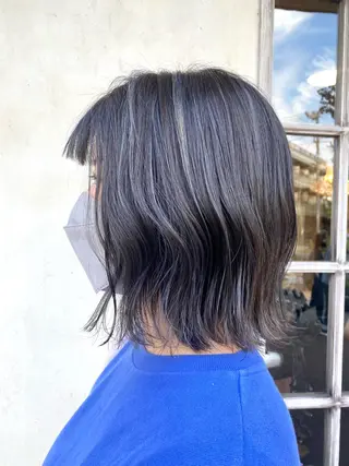 ショート カラー 森 早希絵のヘアスタイル