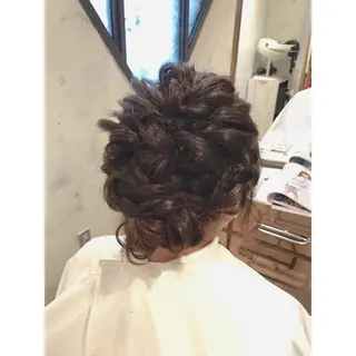 ミディアム カラー ヘアアレンジ マエダ カズエ🫶 coronahairのヘアスタイル