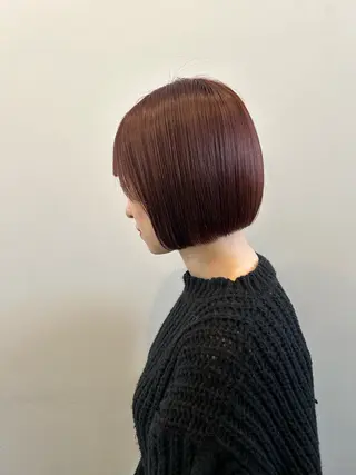 ショート カラー メイ🩰 大阪/ヘアセットのヘアスタイル