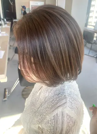 ショート カラー AKI 🐉のヘアスタイル