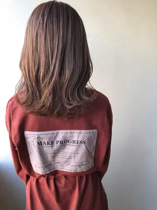 ミディアム 🌻韓国風ヘア🌻 ✨🌷ナナコ🌷のヘアスタイル