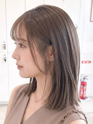 ミディアム カラー 金子 直樹のヘアスタイル