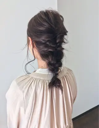 ロング 丹羽大喜 縮毛矯正/美髪矯正のヘアスタイル