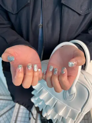 ネイル 【韓国ヘア・ネイル】 HINATA🍒のネイルデザイン