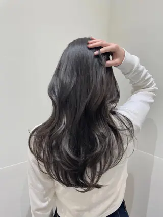 ロング ❤︎︎韓国ヘア❤︎︎ 𝑺𝒉𝒊𝒉𝒐のヘアスタイル