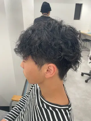 メンズ ブリーチ守口 rikiyanのヘアスタイル