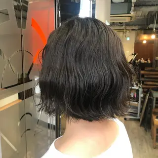 ショート カラー ゆう🫧 透明感/ハイトーンのヘアスタイル