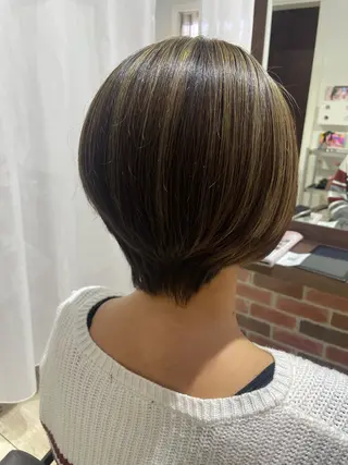 ショート 兼松 美香のヘアスタイル