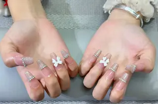 ネイル コネコネイルサロン モデル用のネイルデザイン