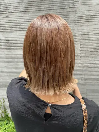 ミディアム newi大分/ ヒメノシオリのヘアスタイル