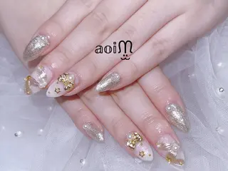 ネイル 葵うさぎ AIのネイルデザイン