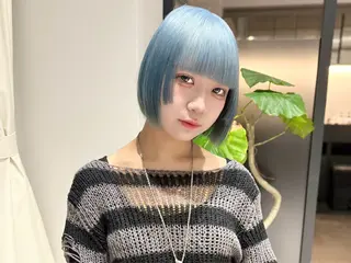 ショート カラー ボブ/髪質改善/ レイヤー/池澤慎人のヘアスタイル