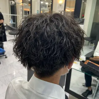 パーマ メンズ Luce 杉本のヘアスタイル