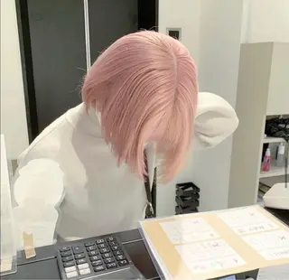 ショート カラー パーマ ヘアアレンジ メンズ キッズ ネイル マツエク・マツパ アイブロウ Eirデザイナーズ サロン茶屋町tomoのヘアスタイル