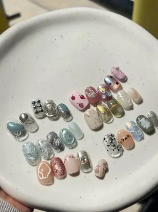 ネイル mano Hanaのネイルデザイン
