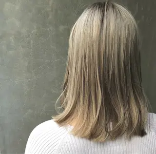 ミディアム カラー かわの ひとしのヘアスタイル