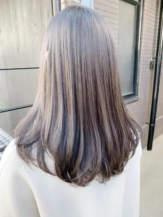 セミロング カラー 【完全マンツー 恵比寿】佐藤 翔のヘアスタイル