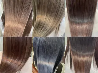 ロング カラー 韓国ヘア🤍髪質改善 🇰🇷AKANEのヘアスタイル