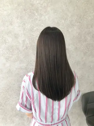 ロング 飛田 由貴のヘアスタイル