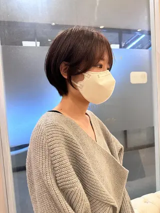 ショート 🌿レイヤー/ブリー チ/🌿‬JINのヘアスタイル