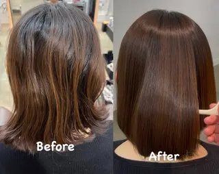 ミディアム minamo 🎀girlyのヘアスタイル