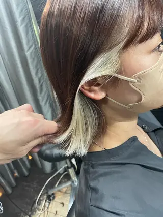 ミディアム 山本 雅由のヘアスタイル