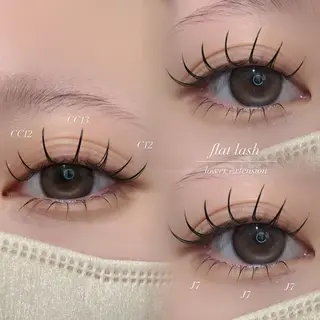マツエク・マツパ La Brillerのマツエク・マツパデザイン