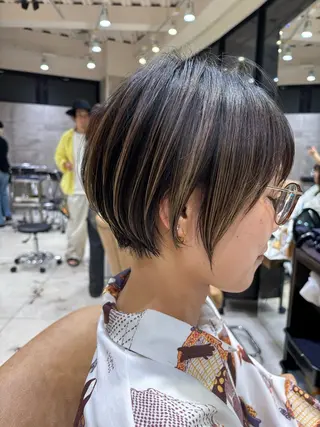ショート 似合わせショート特化 /カットモデル/荒砂のヘアスタイル