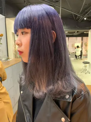 ロング カラー 怪我のため6月末 復帰予定田中瑞希🍃のヘアスタイル