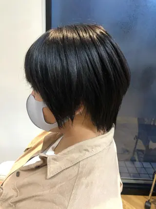 ショート ヤマダ タケトのヘアスタイル