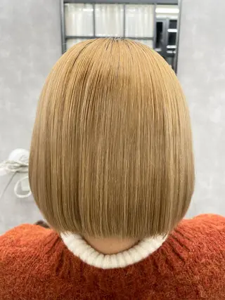 ショート すぐ巻ける縮毛矯正 🍀勝倉　麗のヘアスタイル
