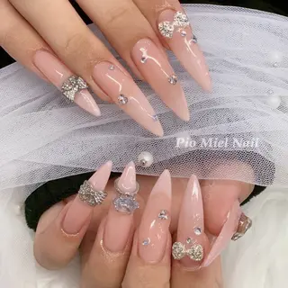 ネイル HANA 長さだしのネイルデザイン