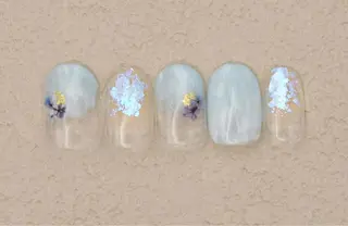 ネイル ゆら 練習生💅🏻のネイルデザイン