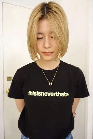 ショート YUUKI/ウルフ .ボブパーマのヘアスタイル