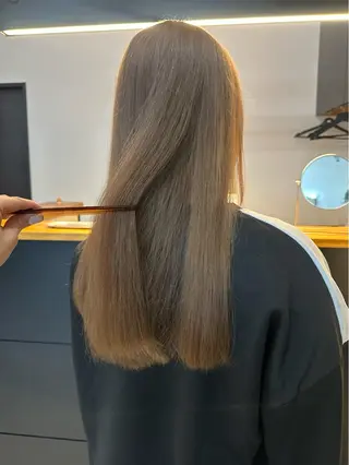 ロング カラー ヘアセット🎀透明感 カラーHiROEのヘアスタイル