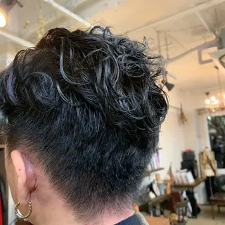 ショート カラー メンズ ［girl］ MIKIのヘアスタイル