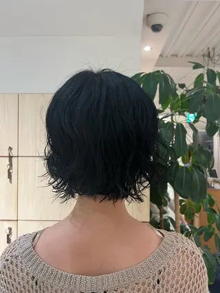 ショート パーマ adorable ︎🫧水澤真子のヘアスタイル
