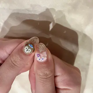 ネイル パラあり！フィルイン 美フォルムのネイルデザイン