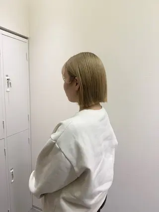 ショート RosierBlue 工藤のヘアスタイル