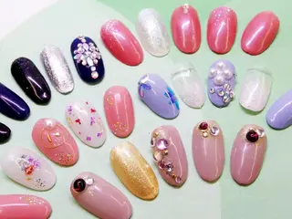 ネイル ティーエヌ 金山駅東口店のネイルデザイン