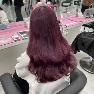 ロング カラー ヘアアレンジ 🤍韓国暖色ヘアNo .1🤍渋谷/らいるのヘアスタイル