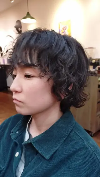 ショート パーマ 埼玉久喜/ハイトーン デザインカラーRYOのヘアスタイル