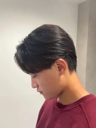 ショート メンズ 淺野 夕都のヘアスタイル