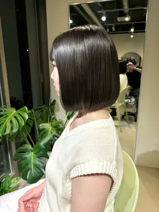 ショート カラー 髪質改善マスター 長尾勇弥/梅田中津のヘアスタイル
