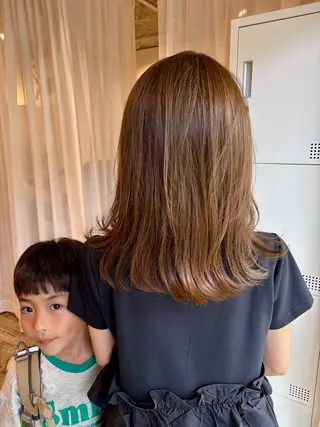 セミロング Time is mummy所属・Time is mummyのヘアスタイル