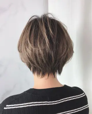 ショート カラー パーマ ヘアアレンジ キッズ ネイル マツエク・マツパ ショートの神✨AFL OAT 井上康平のヘアスタイル