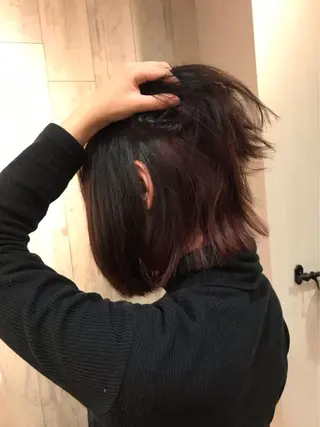カラー 髪質改善 カラーJILLのヘアスタイル