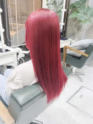 セミロング カラー ヘアアレンジ Days 透明感カラーのヘアスタイル