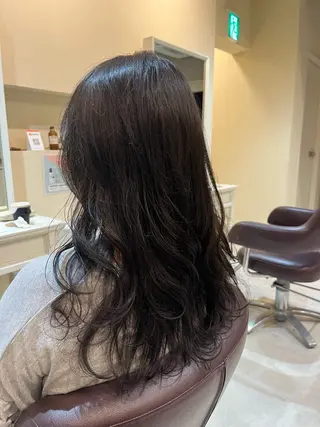 ロング カラー 髪質改善/縮毛矯正 seiyaのヘアスタイル