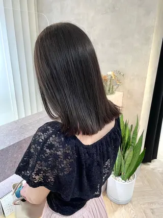 セミロング カラー 🫧アイドルヘア中島 圭吾🫧のヘアスタイル